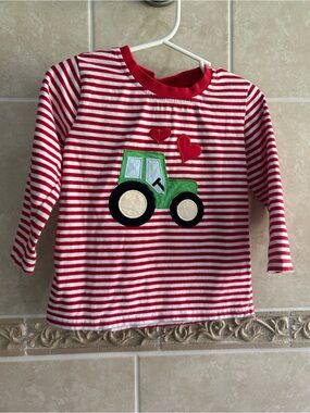Jellybean Valentine’s Day tractor shirt